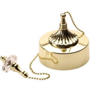 Brass ceiling switch
