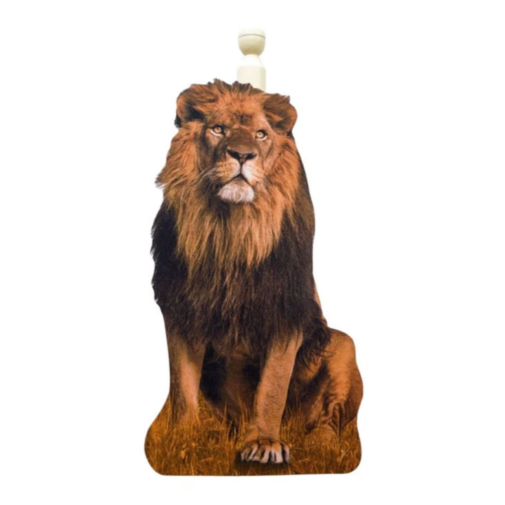Lion kitchen roll holder