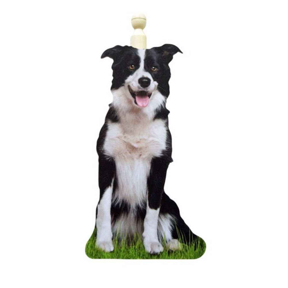 Border collie roll holder