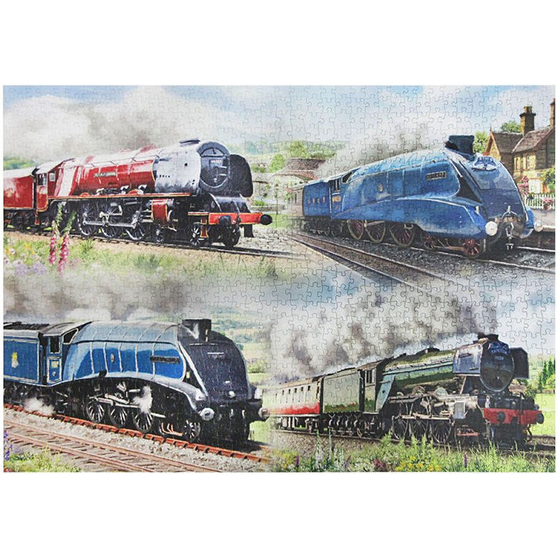 Steam trains jigsaw
