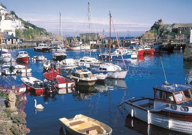 Polperro Harbour View