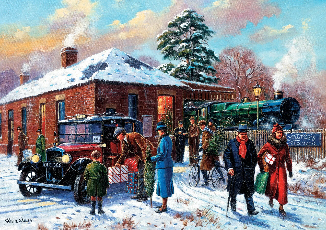 Traditional winter station